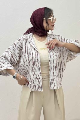 شومیز کیمونو پرینتی کد 5