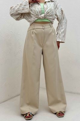 شلوار مازراتی پشت کش کمر پلدار