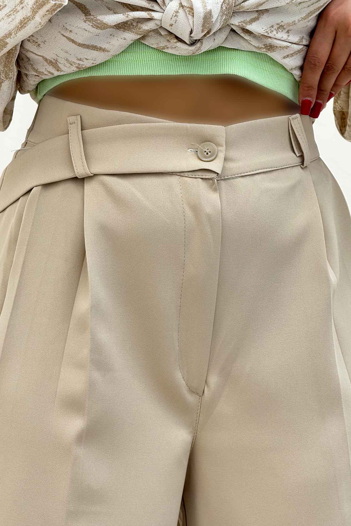 شلوار مازراتی پشت کش کمر پلدار