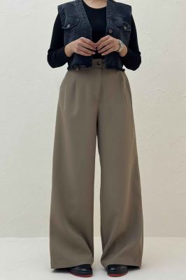 شلوار مازراتی پشت کش کمر پلدار