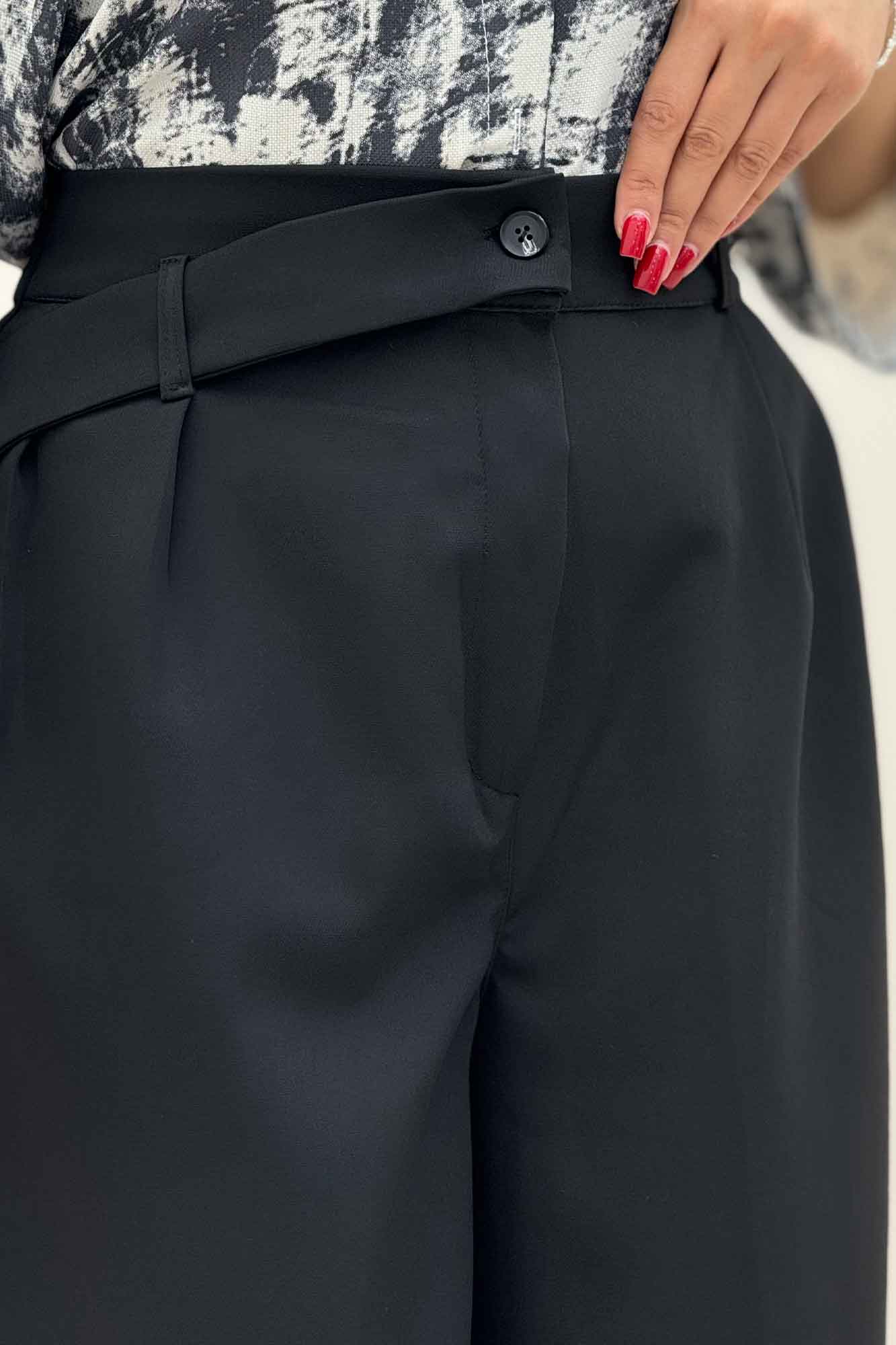 شلوار مازراتی پشت کش کمر پلدار