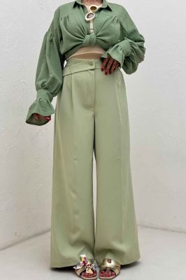 شلوار مازراتی پشت کش کمر پلدار