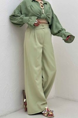 شلوار مازراتی پشت کش کمر پلدار