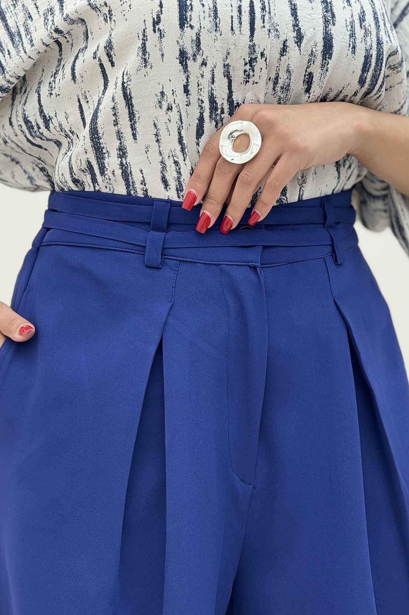 شلوار مازراتی کمردو بندی