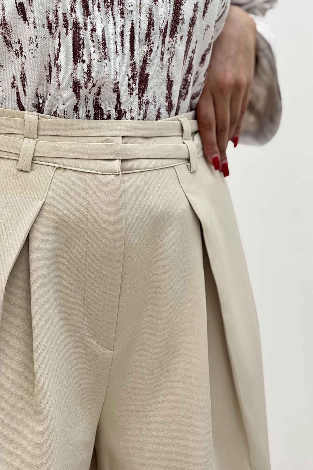 شلوار مازراتی کمردو بندی