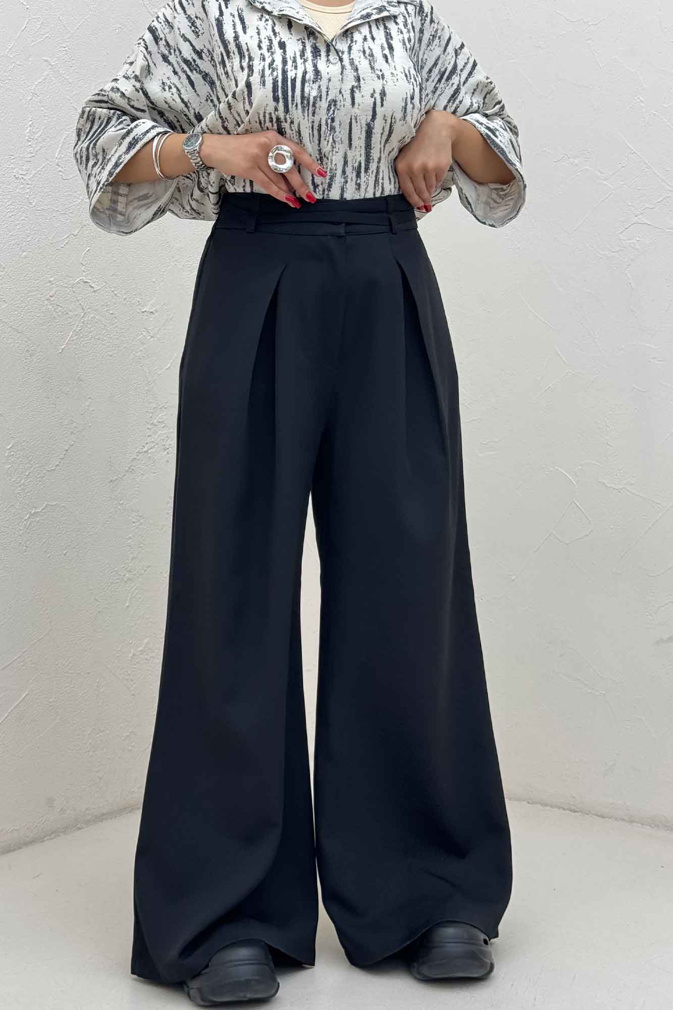 شلوار مازراتی کمردو بندی