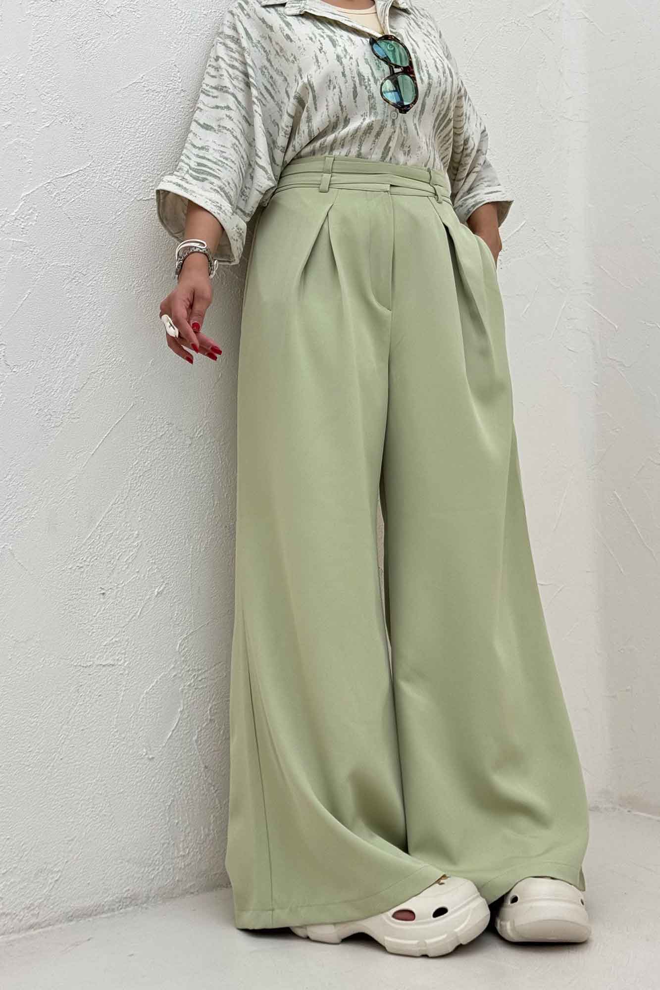 شلوار مازراتی کمردو بندی