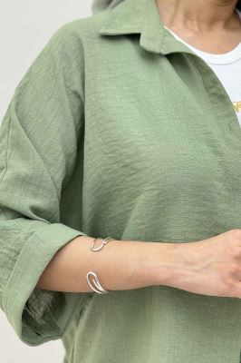 شومیز کیمونو لینن کتان 