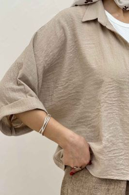 شومیز کیمونو لینن کتان 