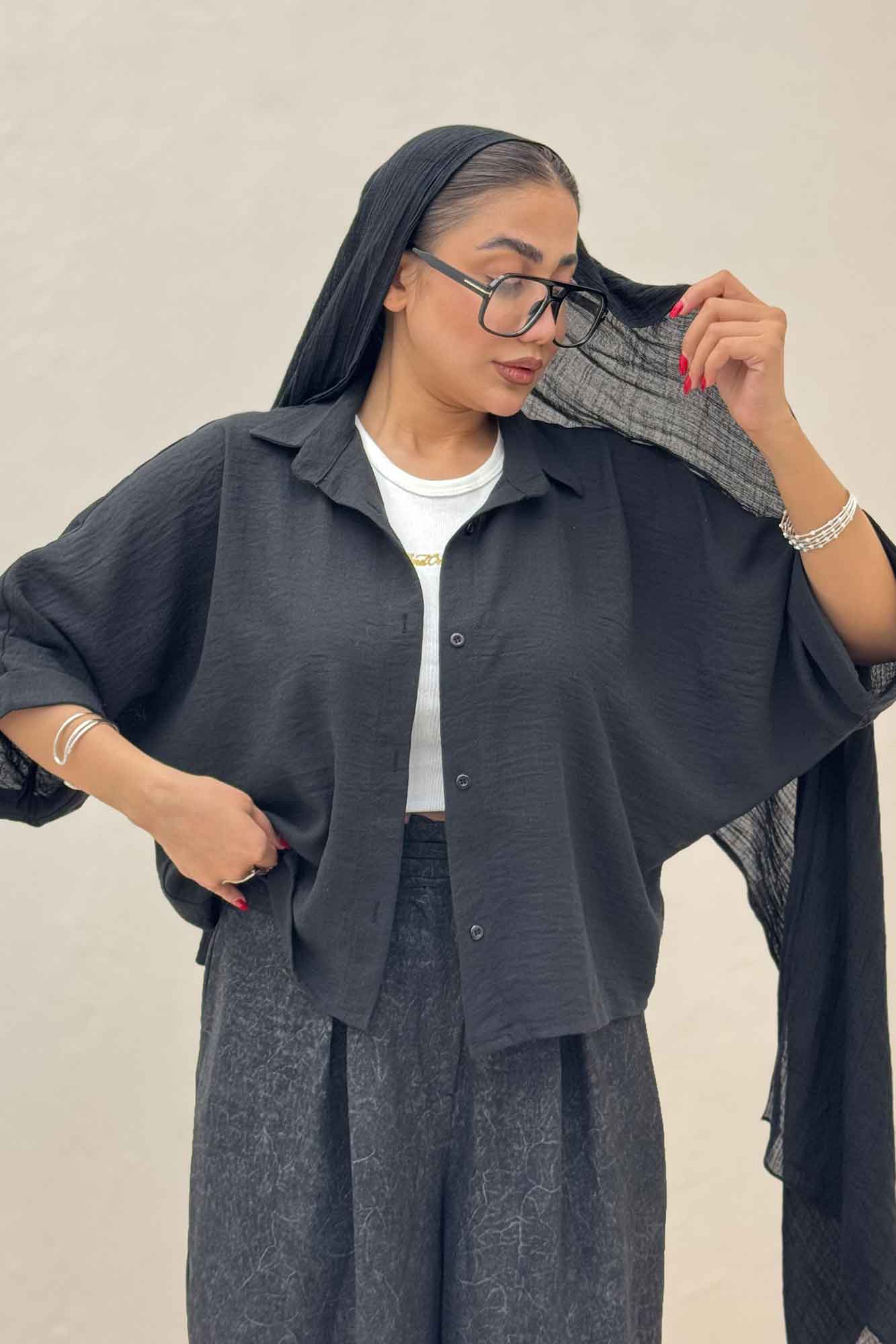 شومیز کیمونو لینن کتان 