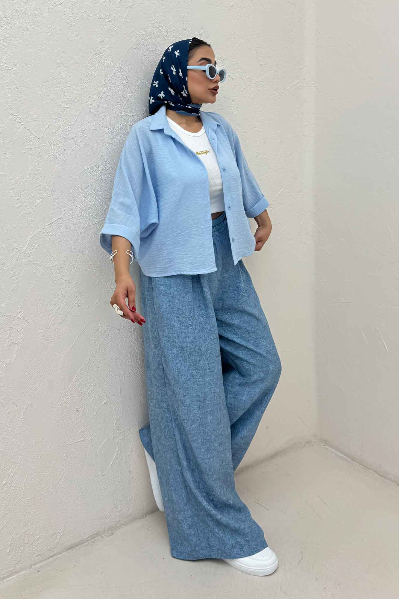 شومیز کیمونو لینن کتان 