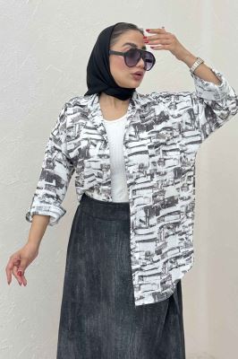 مانتو لینن اسلپ تک جیب پاگن کد 3