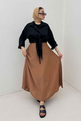 شومیز گره ای شانتون پاگن دار