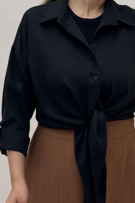 شومیز گره ای شانتون پاگن دار