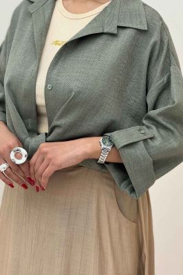 شومیز گره ای شانتون پاگن دار