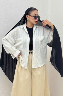 شومیز مانتویی لینن زارا تک پیله