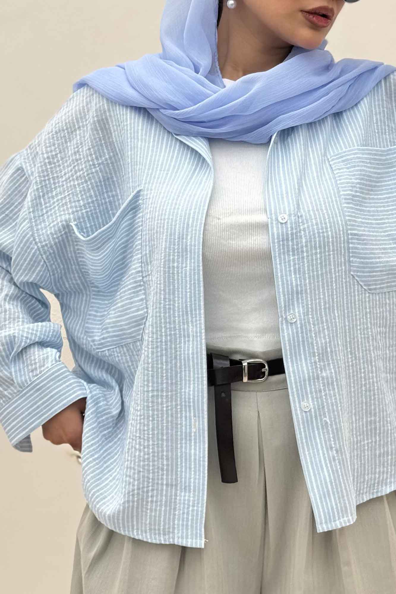 شومیز مانتویی لینن زارا تک پیله