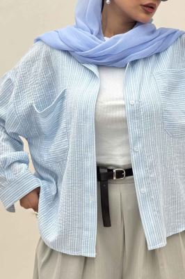 شومیز مانتویی لینن زارا تک پیله