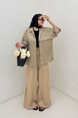 شومیز آستین کوتاه شانتون