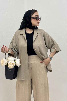 شومیز آستین کوتاه شانتون