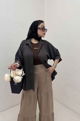 شومیز آستین کوتاه شانتون