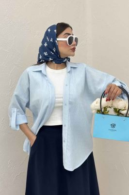 مانتو آستین پاگن السا یقه آبشاری