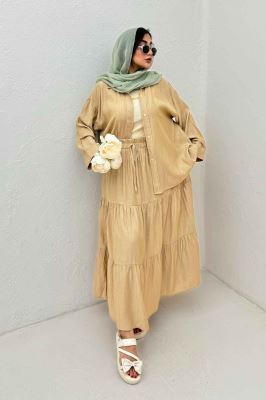 ست شومیز و دامن کریشه ناژین