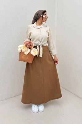 شومیز پایین گره پفکی