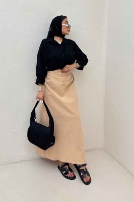 شومیز پایین گره پفکی