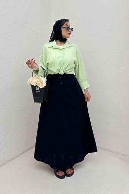 شومیز پایین گره پفکی