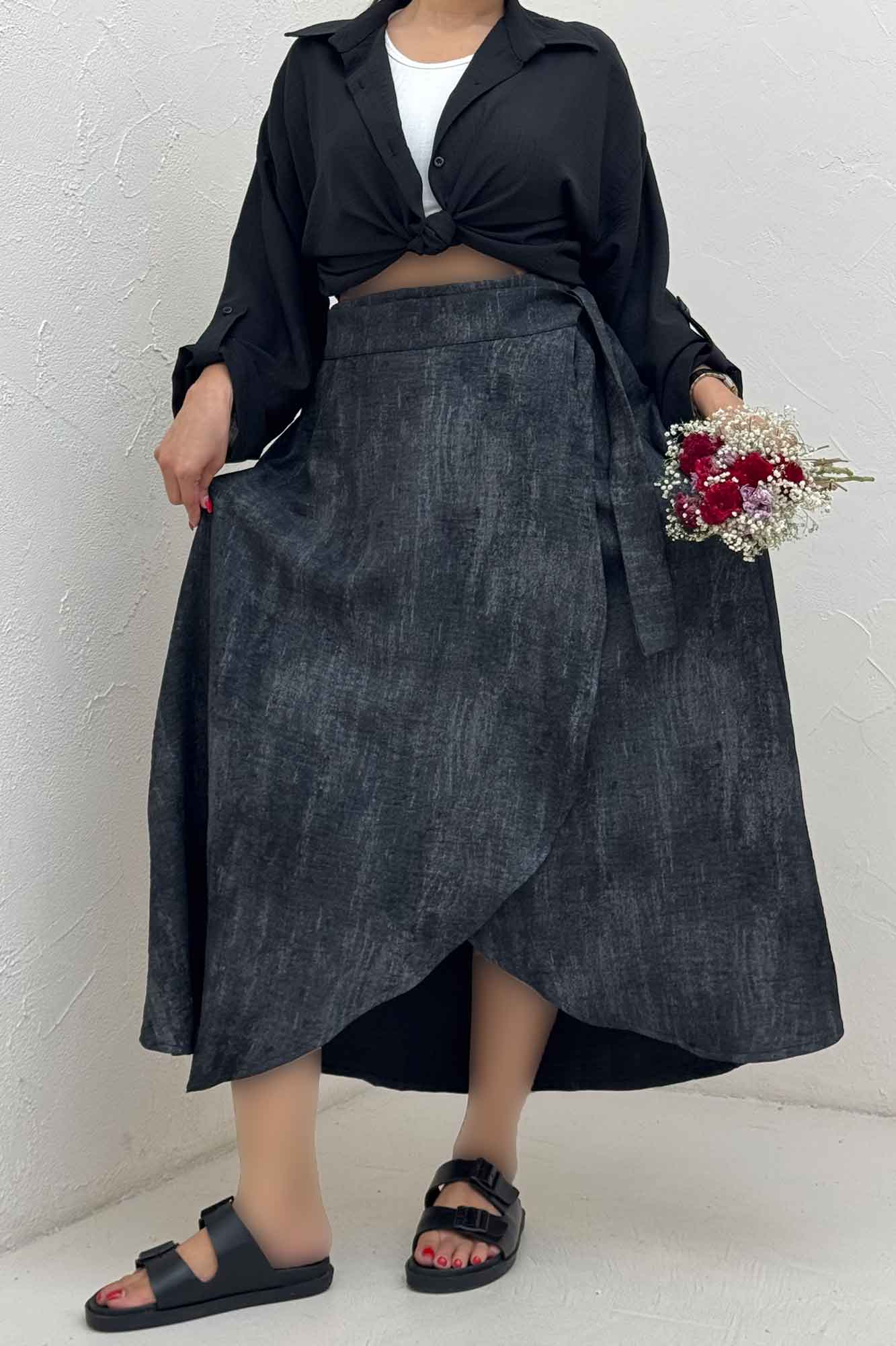 دامن بلند سوفیا شاین مدل رپیسا