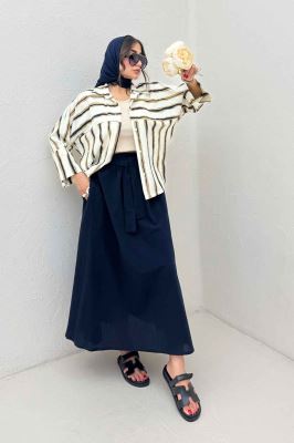 شومیز مانتویی پری کیمونو مچ پهن