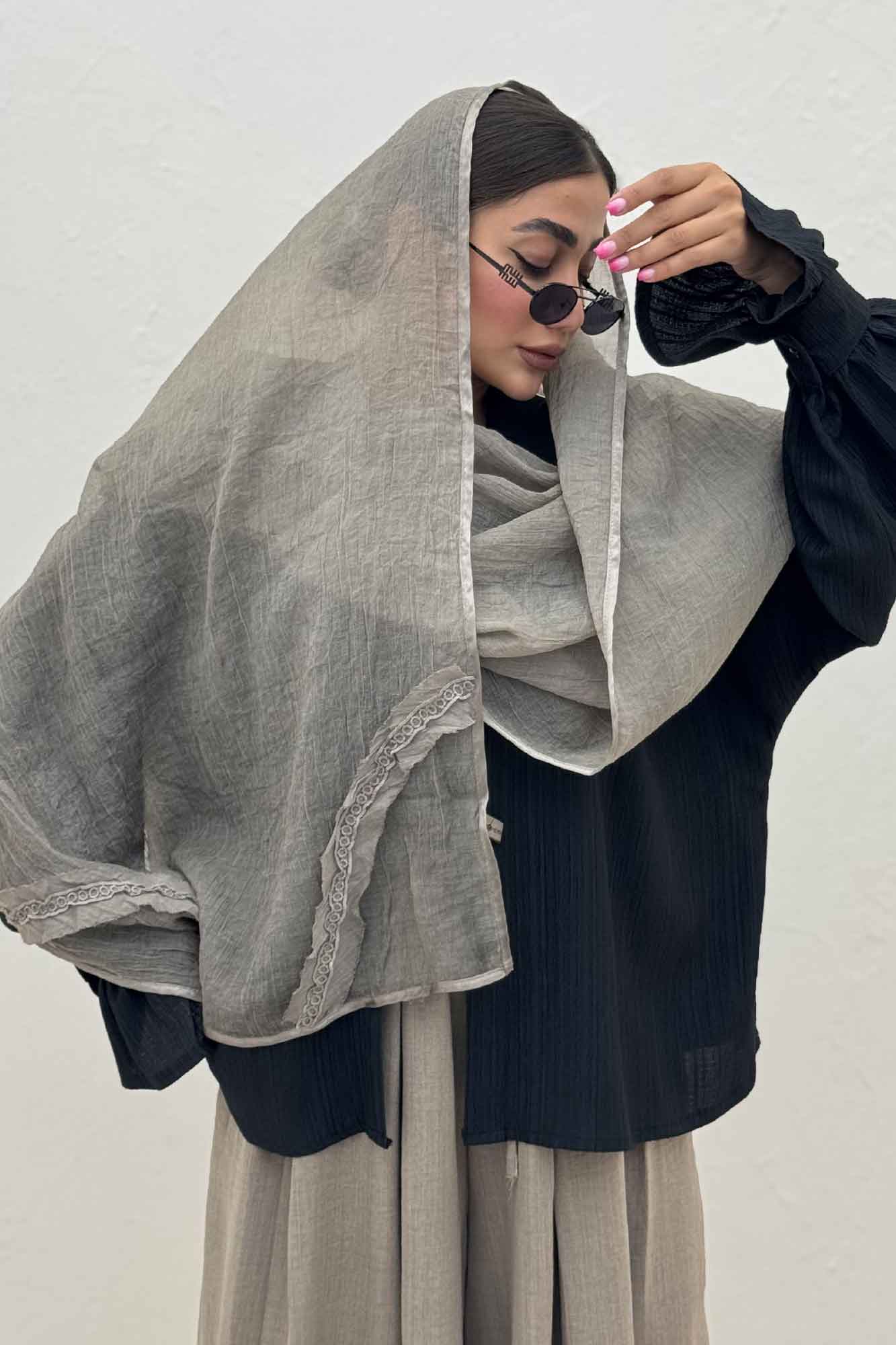 شال آنجل ساده دورگان