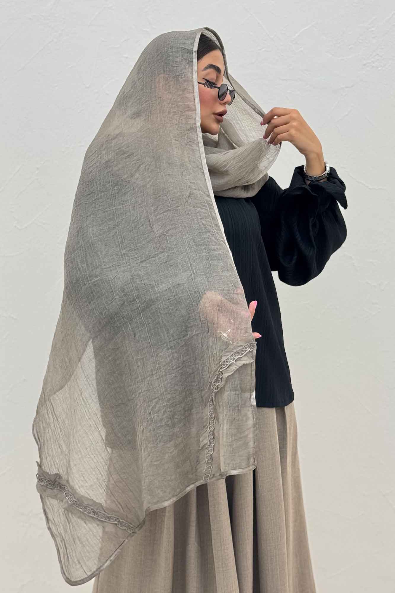 شال آنجل ساده دورگان