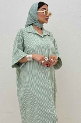 کفتان جلو دکمه لینن زارا راه ریز