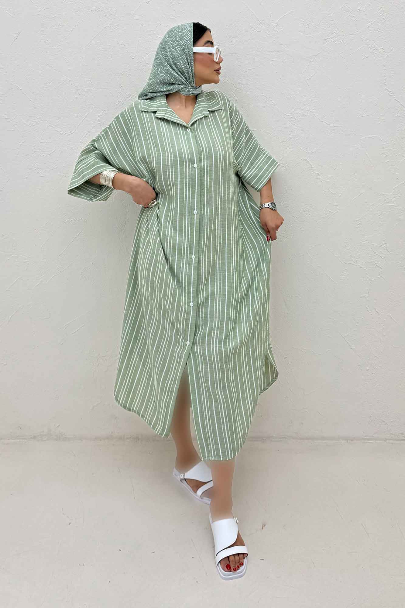 کفتان جلو دکمه لینن زارا راه درشت