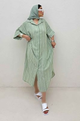 کفتان جلو دکمه لینن زارا راه درشت