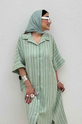 کفتان جلو دکمه لینن زارا راه درشت