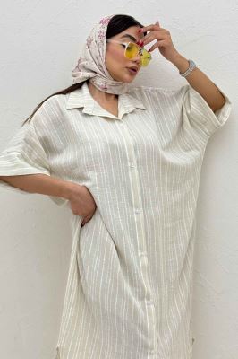 کفتان جلو دکمه لینن زارا راه درشت