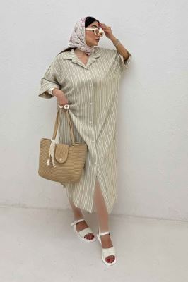 کفتان جلو دکمه لینن زارا راه درشت