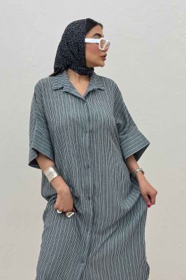 کفتان جلو دکمه لینن زارا راه ریز