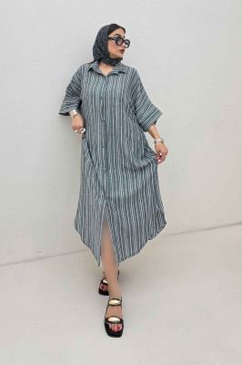 کفتان جلو دکمه لینن زارا راه درشت