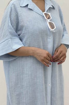 کفتان جلو دکمه لینن زارا راه ریز