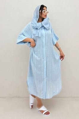 کفتان جلو دکمه لینن زارا راه درشت