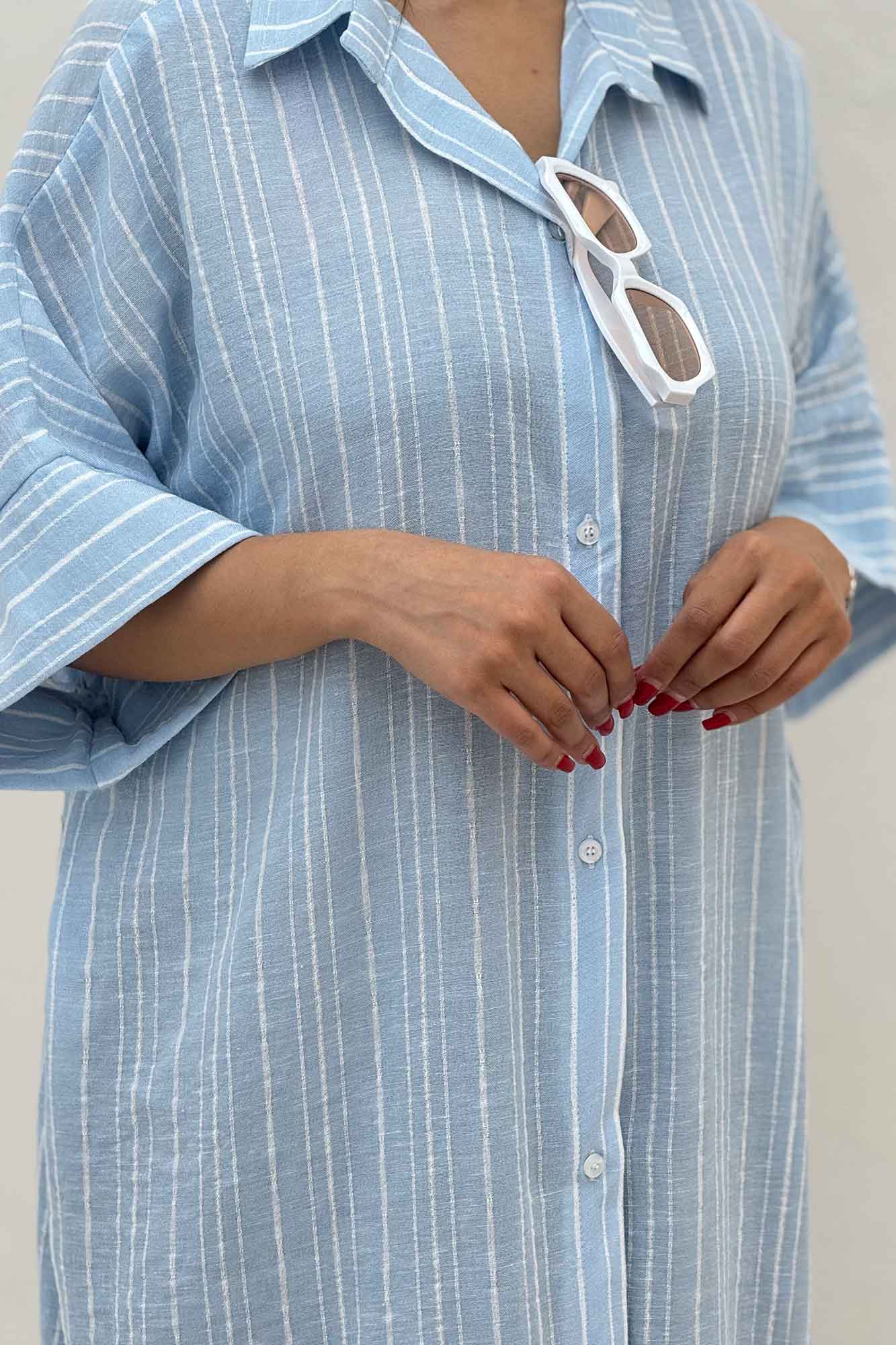 کفتان جلو دکمه لینن زارا راه درشت