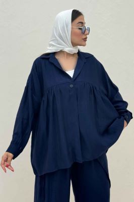 ست شومیز و شلوار کریشه نوژین