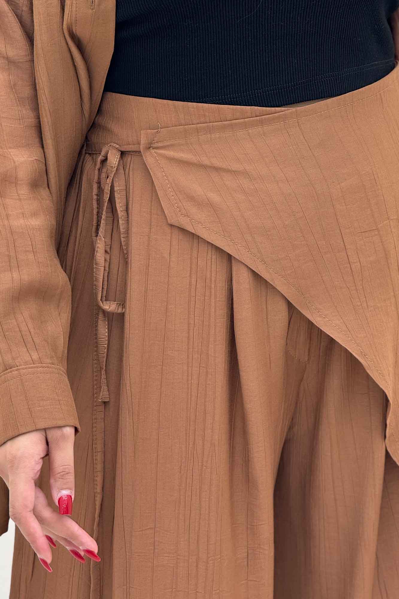 ست شومیز و شلوار کریشه نوژین