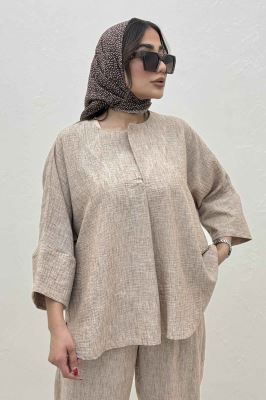 ست شومیز و شلوار شانتون زارا جولی