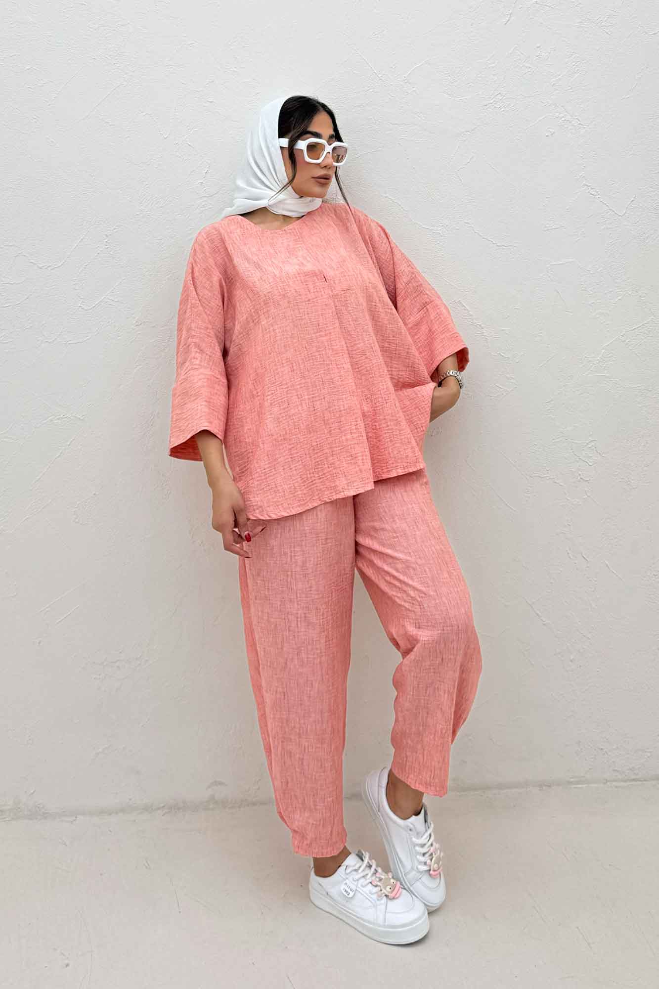 ست شومیز و شلوار شانتون زارا جولی