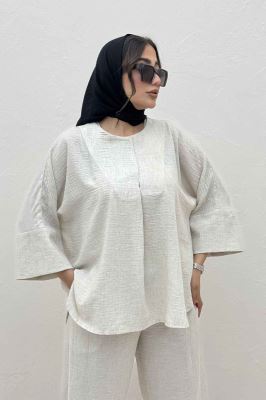 ست شومیز و شلوار شانتون زارا جولی